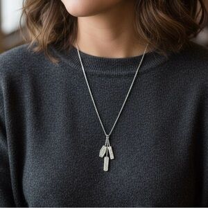 Tiffany & Co. Silver Tag Necklace